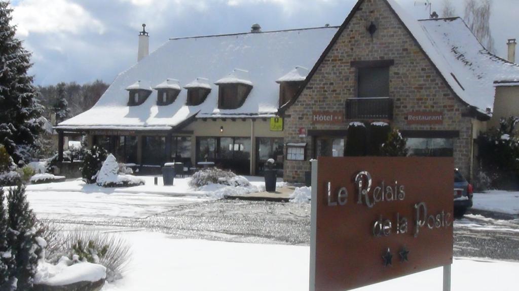 Hotel Logis Le Relais De La Poste Neuvéglise المظهر الخارجي الصورة